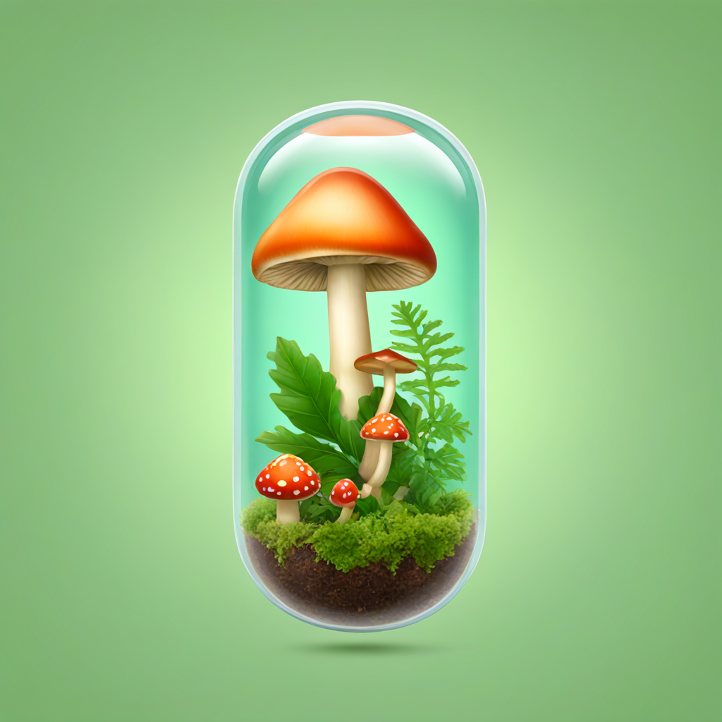 Cogumelos e Plantas: A Sinergia Natural para a Saúde Intestinal