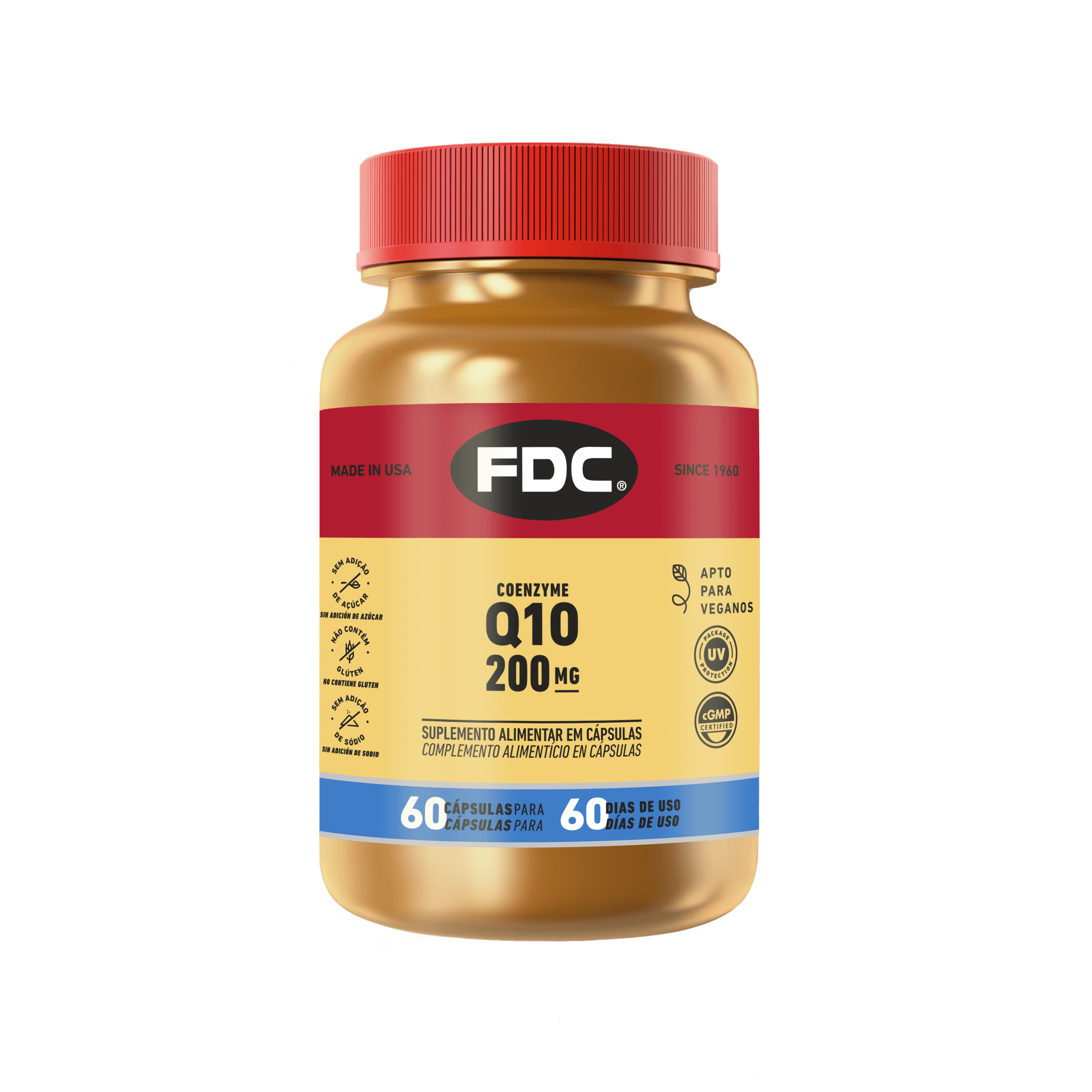 FDC Coenzima Q10 -200 mg - 60 caps.