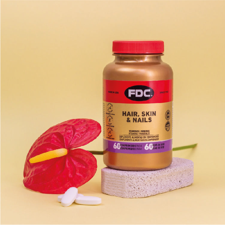FDC Hair, Skin and Nails | 60+30 Comprimidos GRÁTIS