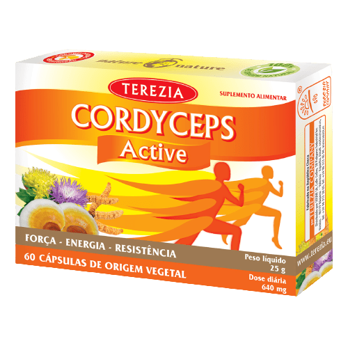 cordyceps Active | 60 caps 30 dias tratamento