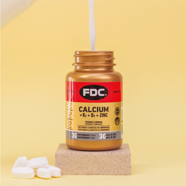 FDC Citrato de Calcium+K2+D3+Zn | 30 dias de uso