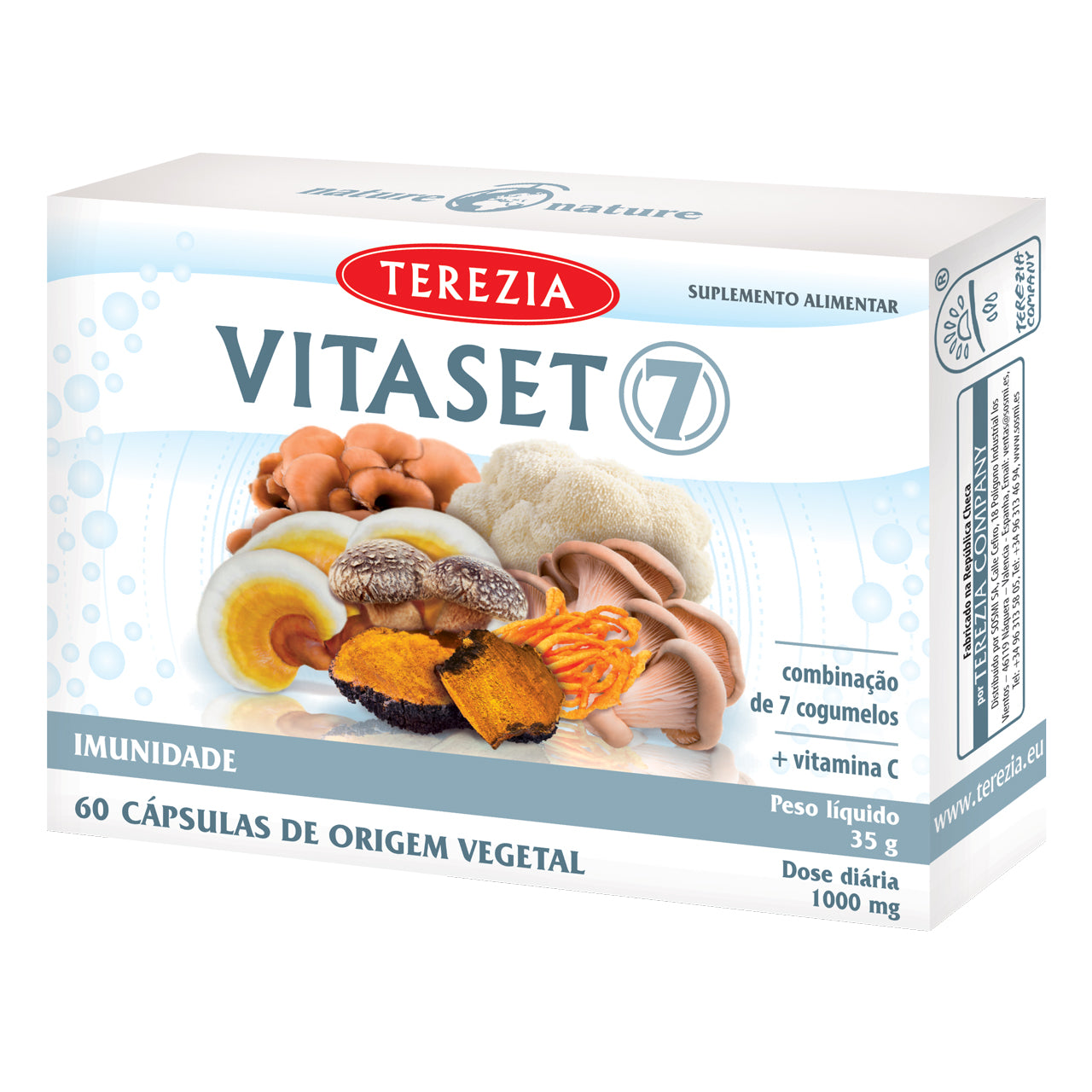 VITASET  - 7 COGUMELOS + VITAMINA C